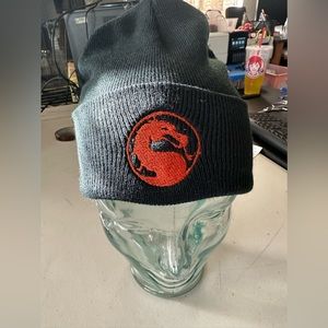 Mortal Kombat Beanie and keychain